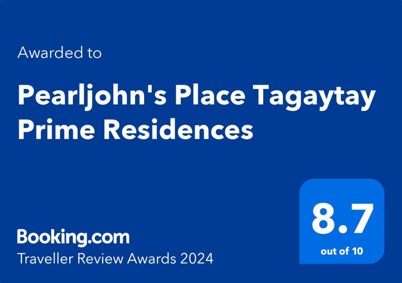Pearljohn'S Place Tagaytay Prime Residences Tagaytay City Kültér fotó